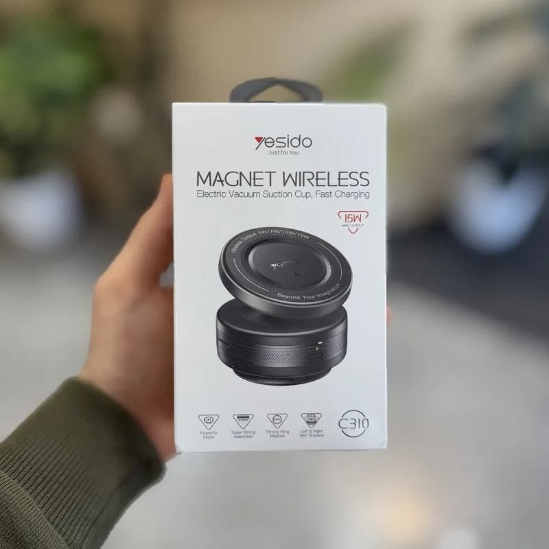 پایه نگهدارنده وکیوم مگنتی یسیدو YESIDO C310 — تصویر ۱۱
