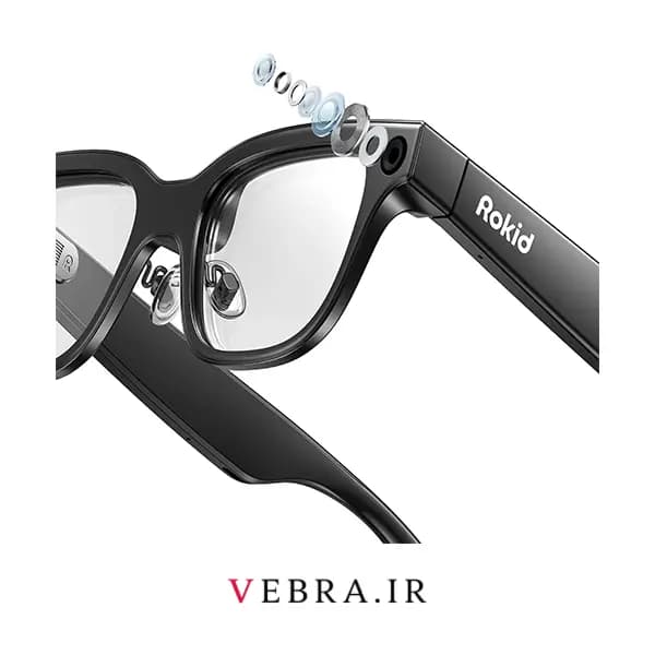 عینک هوشمند Rokid Glasses | نسل جدید عینک هوش مصنوعی با نمایشگر Micro-LED، دوربین 12 مگاپیکسلی و ترجمه همزمان — تصویر ۷