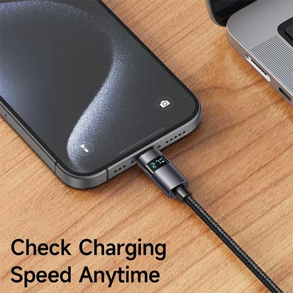 کابل شارژ دوسر تایپ سی 100 وات با نمایشگر مک دودو Mcdodo CA-5610 100W USB-C to USB-C Cable — تصویر ۱۲