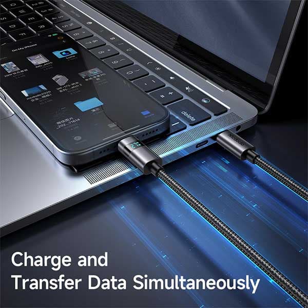 کابل شارژ دوسر تایپ سی 100 وات با نمایشگر مک دودو Mcdodo CA-5610 100W USB-C to USB-C Cable — تصویر ۱۱