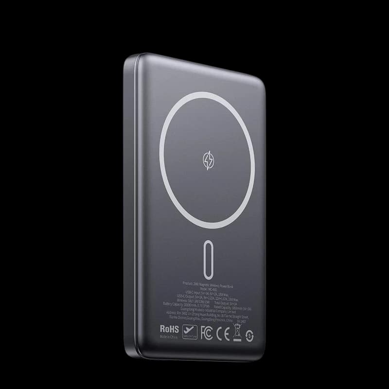 پاوربانک وایرلس 10000 مگنتی مک دودو Mcdodo MC-465 Metal Ultra Thin — تصویر ۱۰