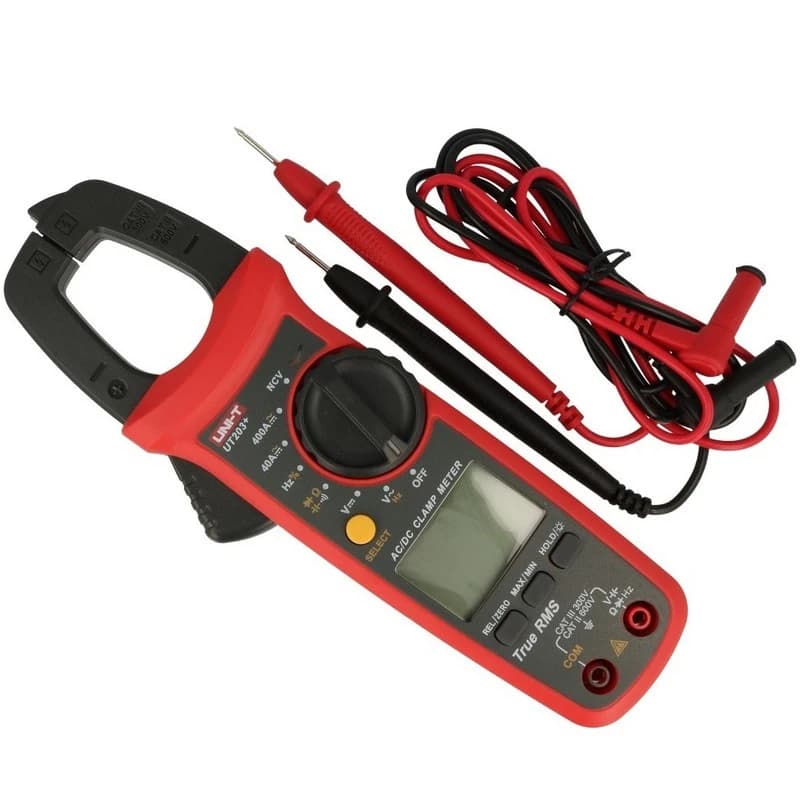 کلمپ آمپرمتر یونیتی UT203 PLUS آمپر AC/DC | با یکسال گارانتی — تصویر ۴