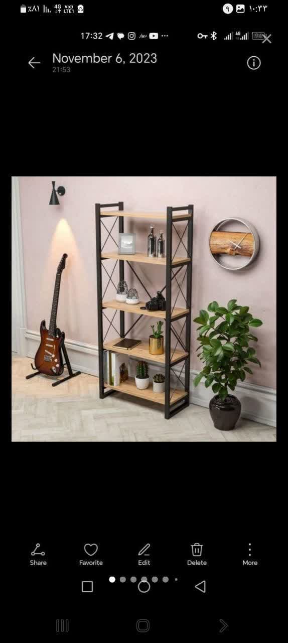 شلف و کتابخانه فلزی ایکس