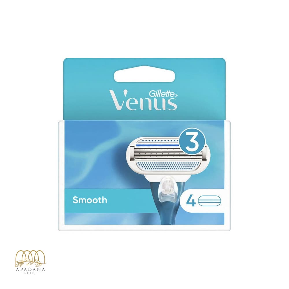 یدک تیغ اصلاح ژیلت ونوس 4 عددی Smooth — تصویر ۵