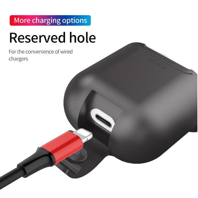 کیف و شارژ وایرلس ایرپاد بیسوس Baseus Wireless Charger Case WIAPPOD-01 — تصویر ۶
