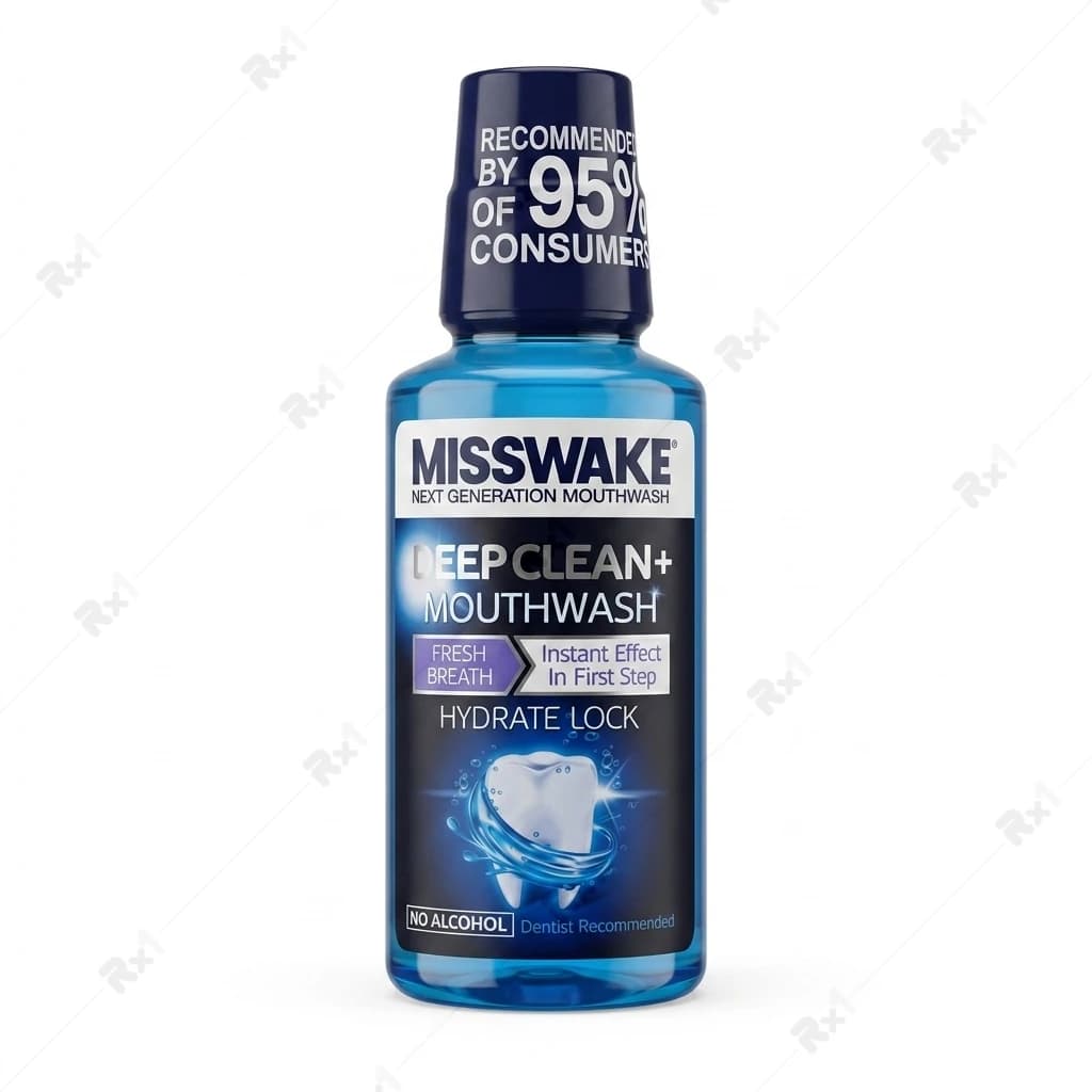 دهانشویه میسویک مدل Deep Clean+ حجم ۴۰۰ میلیلیتر