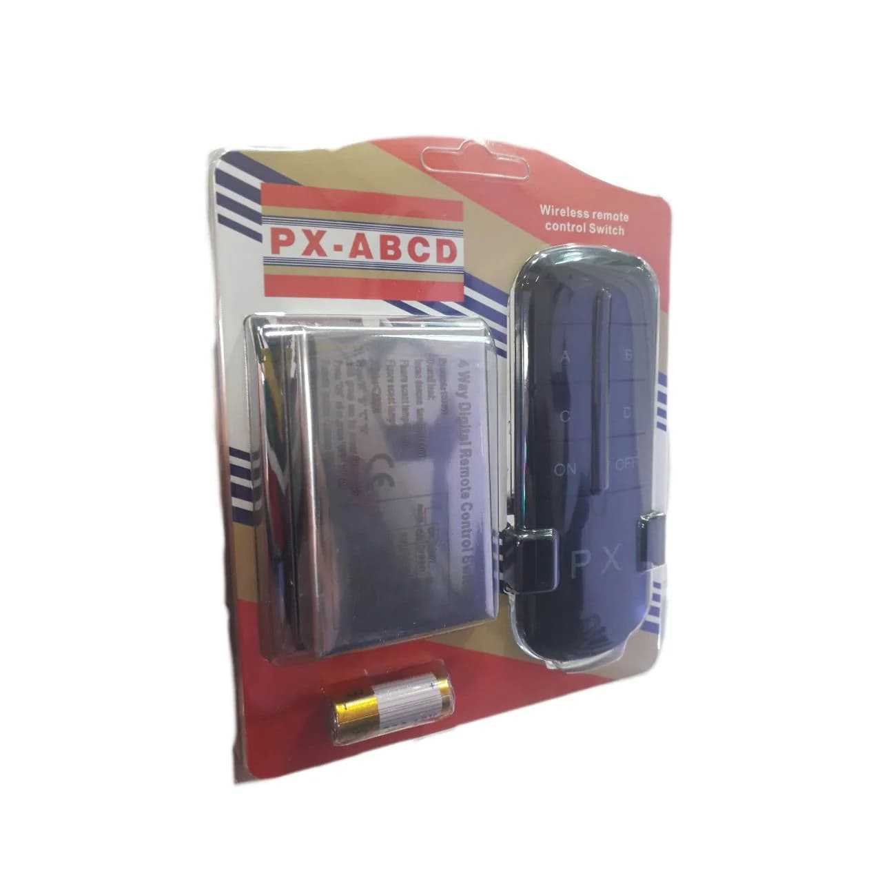 ریموت کنترل 4 کاناله فلزی مدل PX