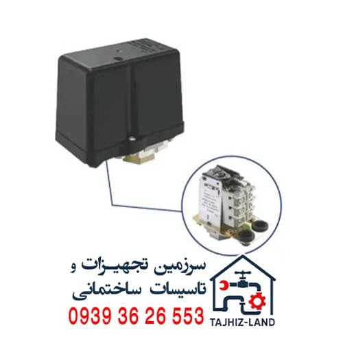 کلید کنترل سه فاز اتومات پمپ استریم مدل PC-26W – تجهیزلند