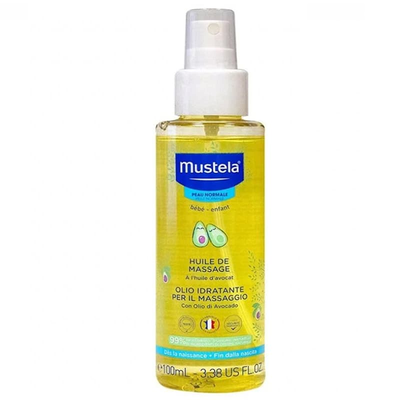 روغن ماساژ 99% ارگانیک 100 میل موستلا Mustela — تصویر ۵