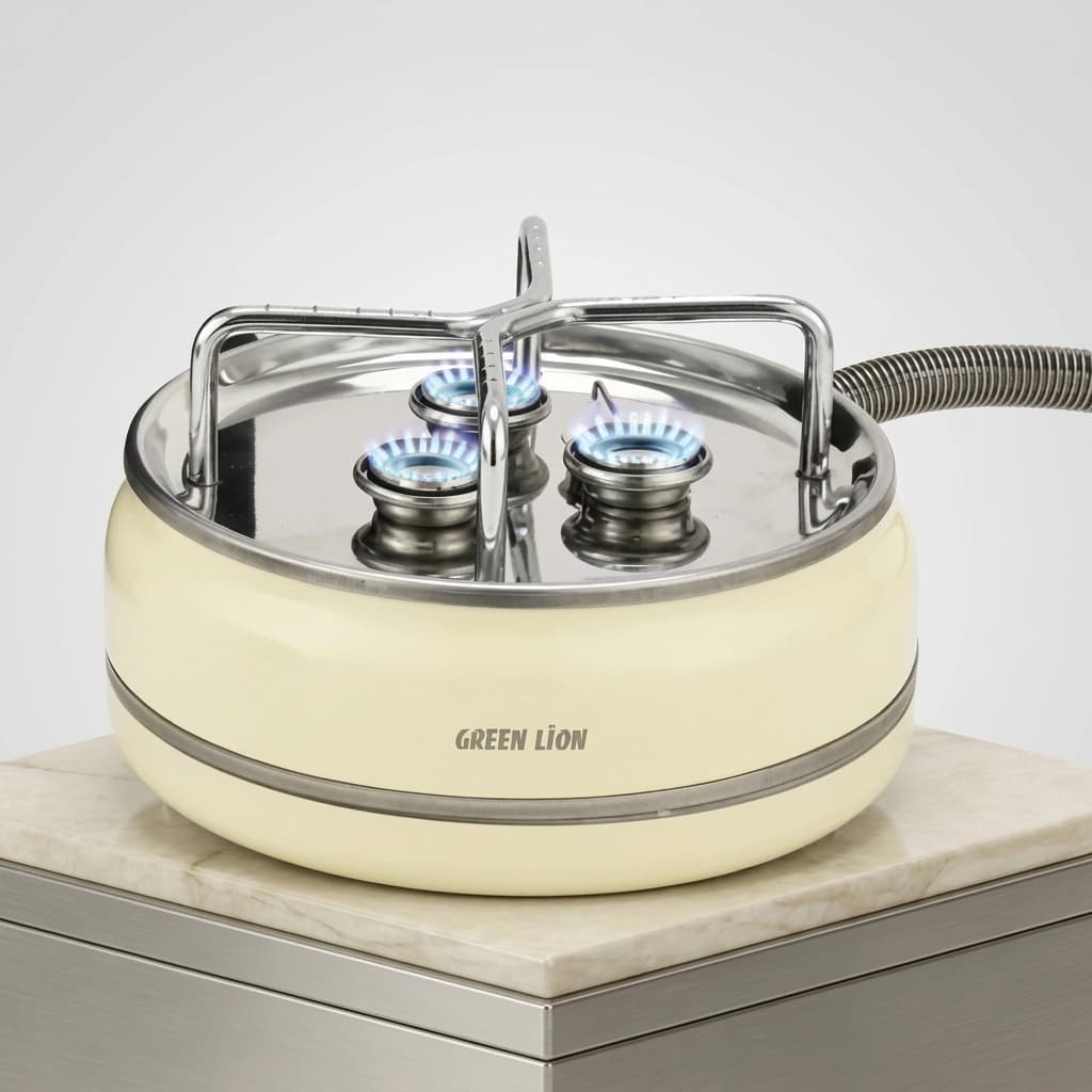 اجاق گاز مسافرتی گرین لاین مدل Orbit Flame 3 شعله — تصویر ۱۰