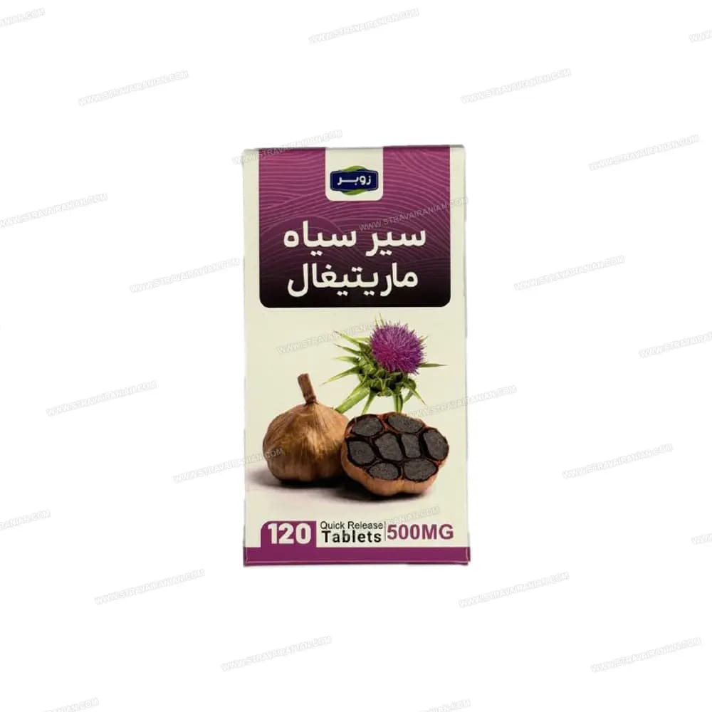 قرص گیاهی سیر سیاه ماریتیغال سیلیمارین زوبر 120 عددی ZOOBER با بهترین قیمت + خرید آنلاین — تصویر ۶