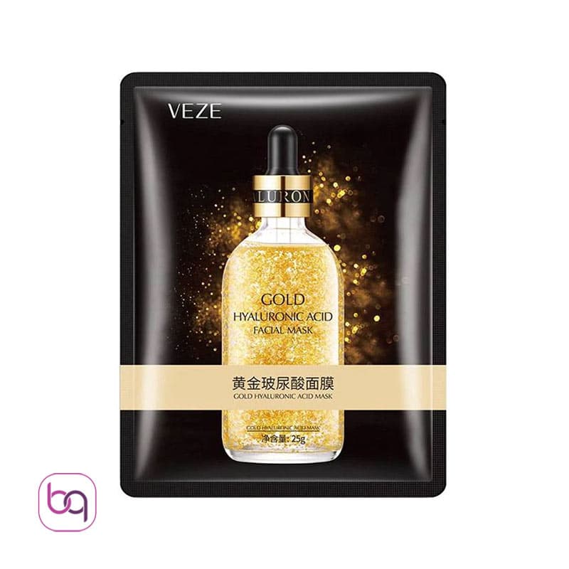 ماسک ورقه ای صورت طلا وزه VEZE