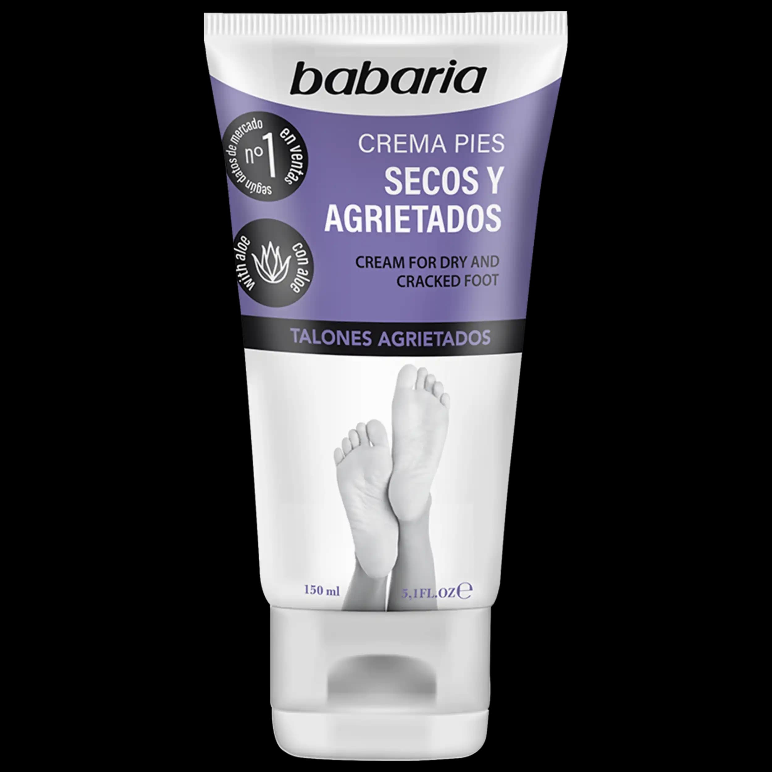 کرم ترک و خشکی پا باباریا | Babaria Dry Feet Cream 150ml — تصویر ۲