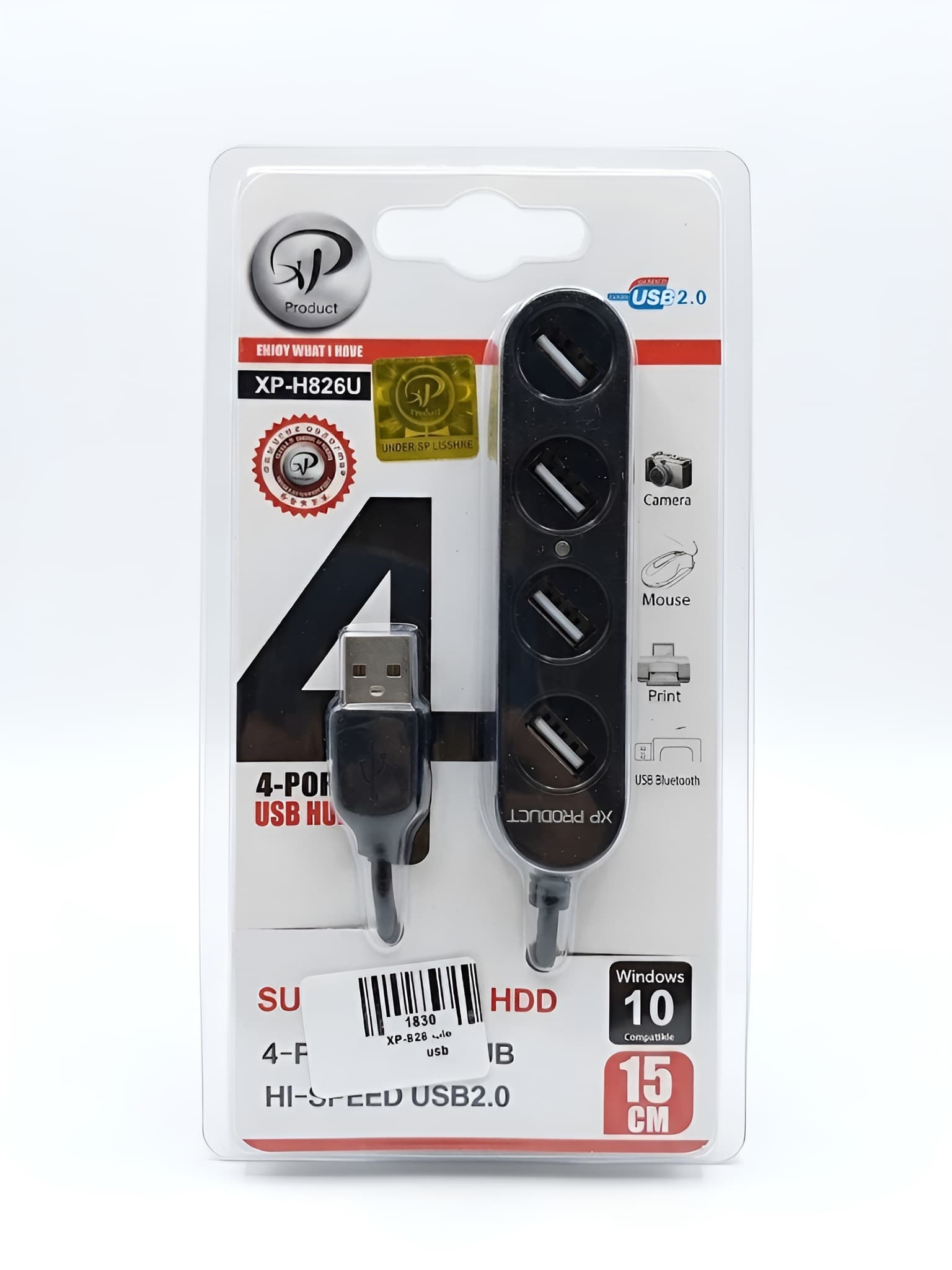 هاب 4 پورت USB 2.0 ایکسپی پروداکت مدل XP-H826 — تصویر ۴