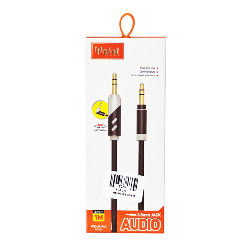 کابل AUX ویلوت مدل WE-AU940
