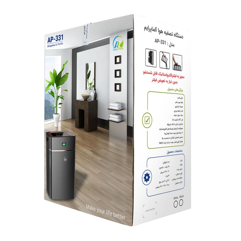 تصفیه هوا آلماپرایم AP331 — تصویر ۱۲