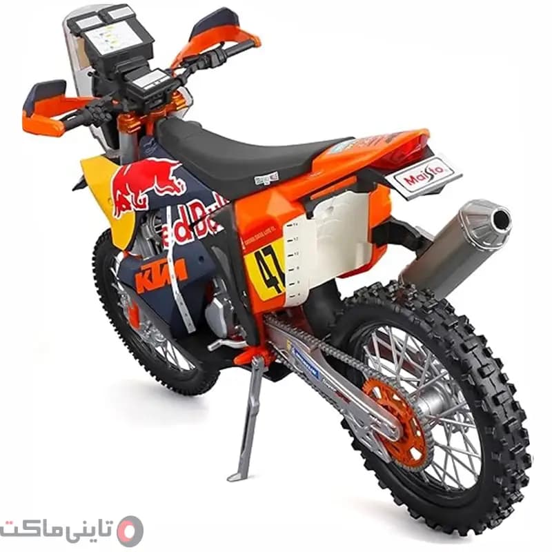 ماکت موتور KTM RedBull Rally برند Maisto — تصویر ۵