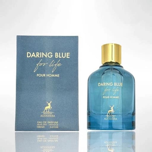 عطر ادکلن دارینگ بلو الحمبرا دولچه گابانا لایت بلو فور اور | Alhambra Daring Blue — تصویر ۴