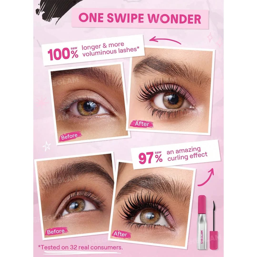 ریمل لیفت کننده و حالت دهنده مدل Ultra Lash Lift شیگلم ۸میل — تصویر ۱۱