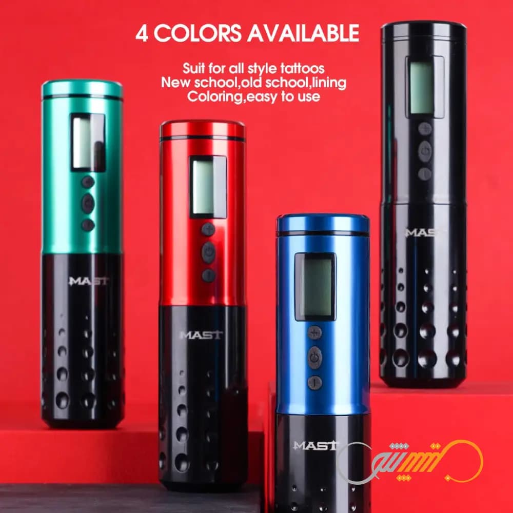 دستگاه تتو وایرلس مست لنسر Mast Lancer Wireless — تصویر ۱۱
