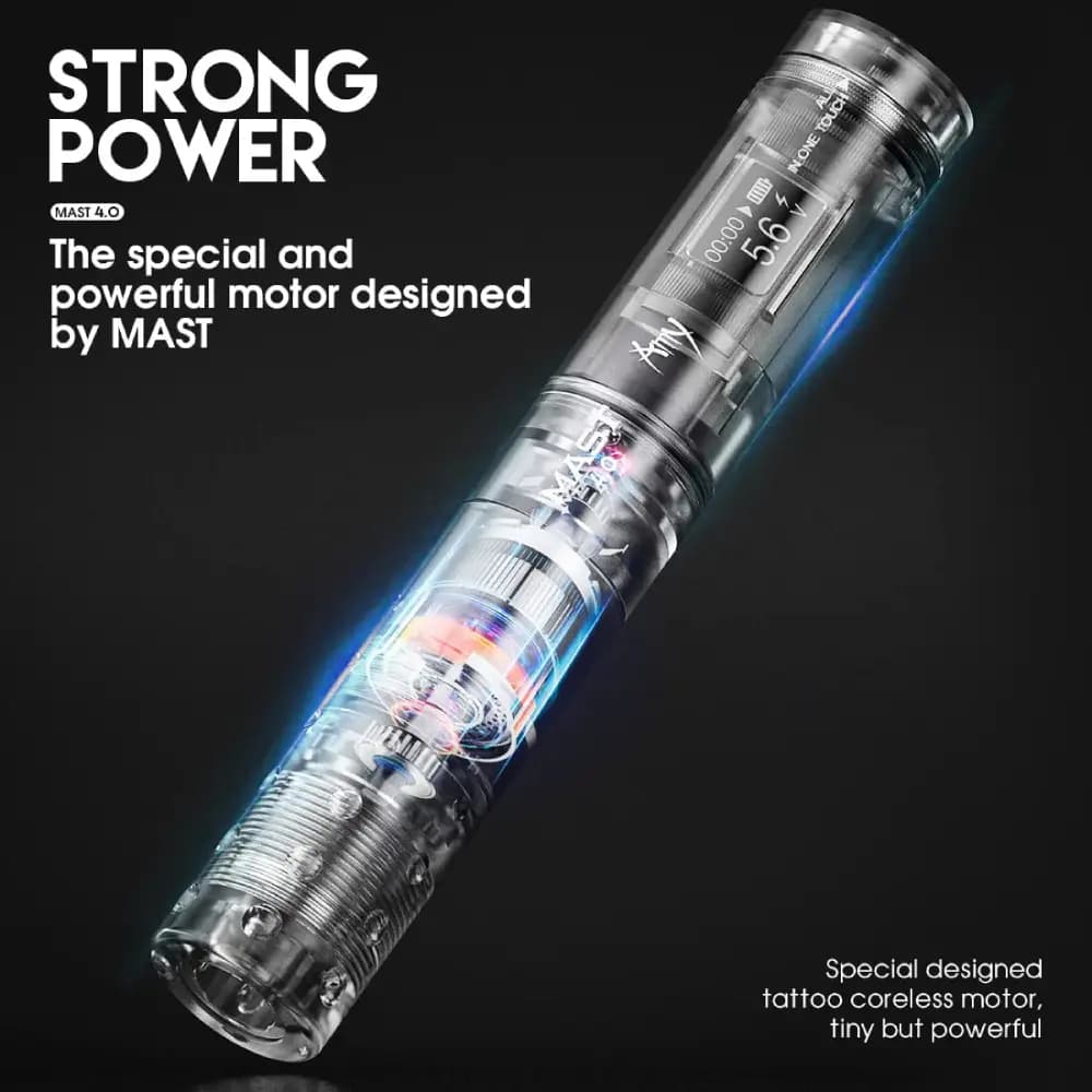 دستگاه تتو وایرلس مست امی Mast Amy Wireless — تصویر ۱۱