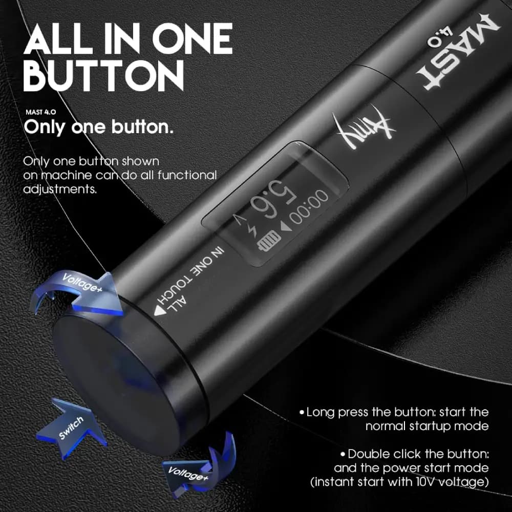 دستگاه تتو وایرلس مست امی Mast Amy Wireless — تصویر ۹