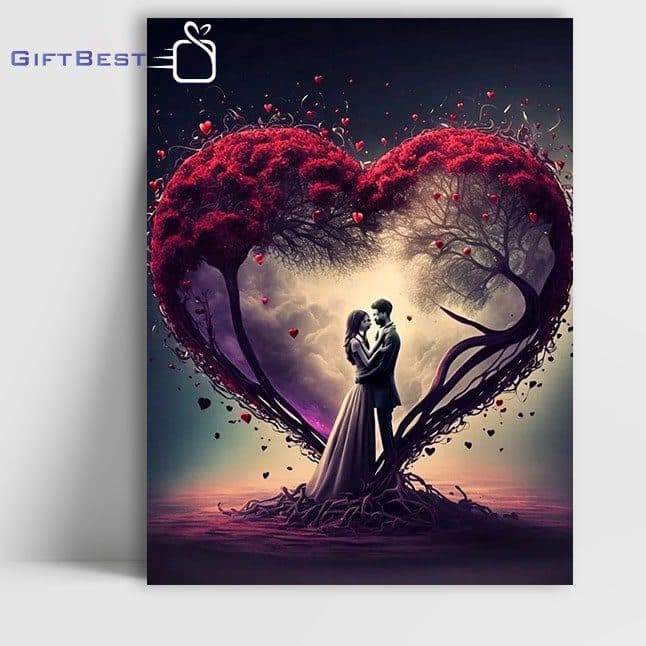 تابلو شاسی عاشقانه قلب