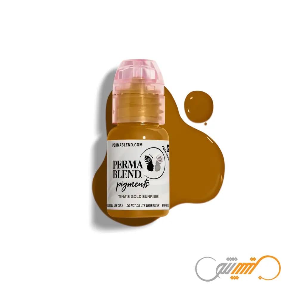 رنگ تتو تیناز گلد پرما بلند Perma Blend Tina’s Gold — تصویر ۷
