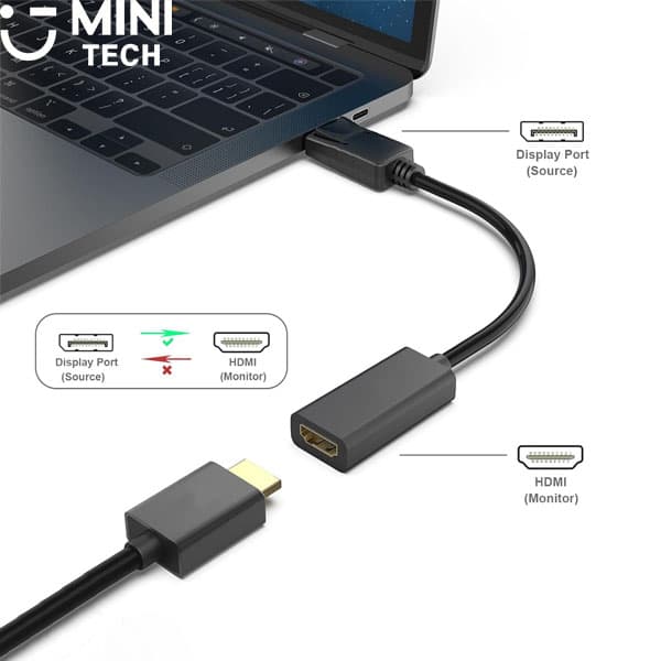 تبدیل DP به HDMI دیتک DT-6505 — تصویر ۹