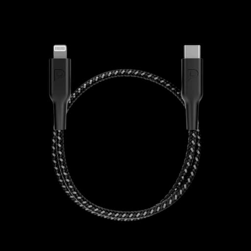 کابل تایپ سی به لایتنینگ 30 سانتی پاورولوژی Powerology Type-C To lightning PD Data Cable