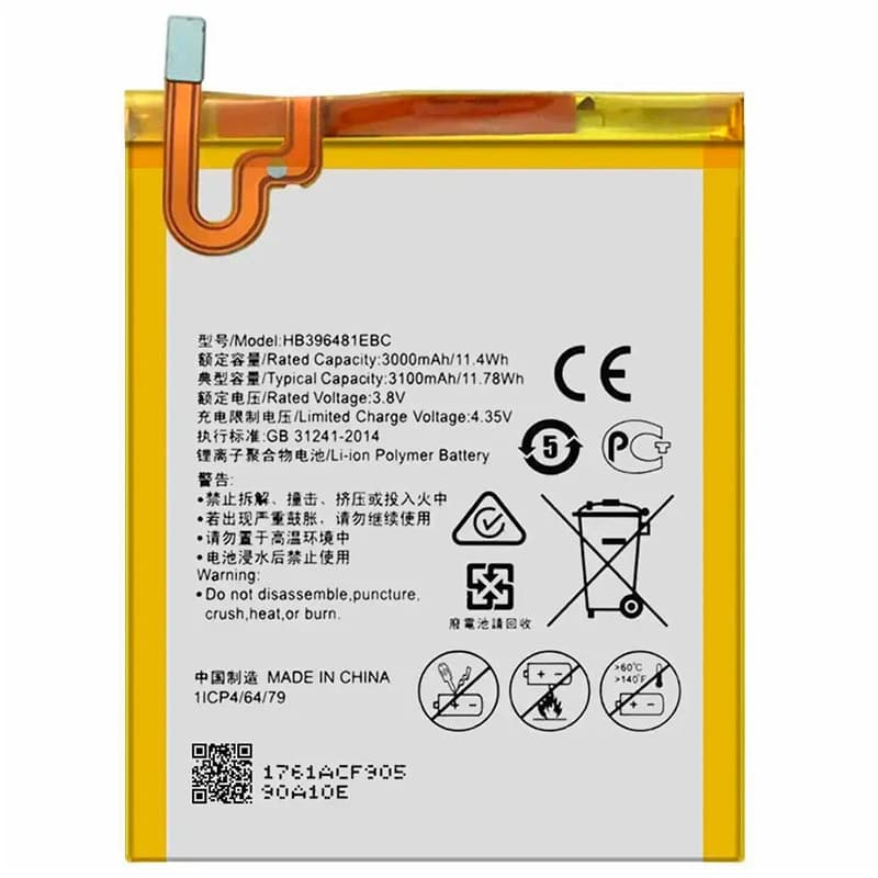 باتری موبایل اورجینال هواوی Huawei Y6 II Compact CAM-L21 HB396481EBC — تصویر ۴