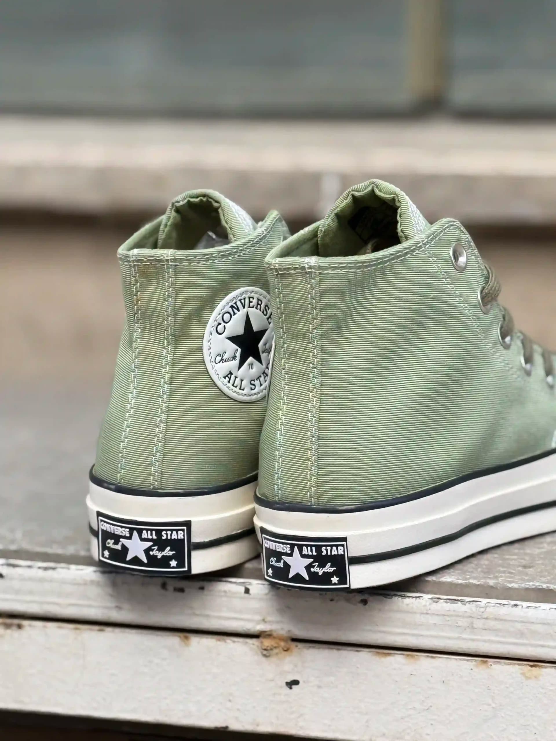 کانورس ساقدار سبز ارتشی – Converse Chuck 70 utility green — تصویر ۳