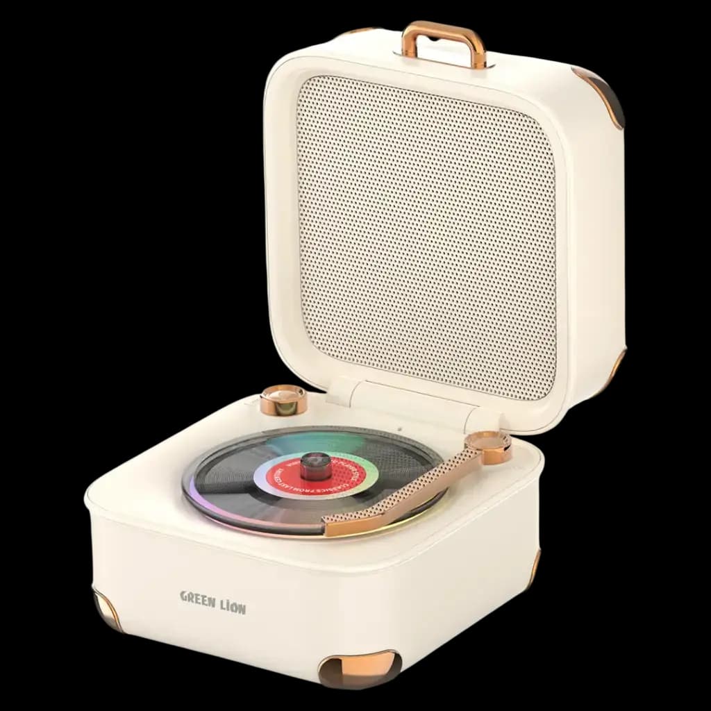 اسپیکر بلوتوثی گرین لاین Green Lion Gramo Vinyl Wireless — تصویر ۳
