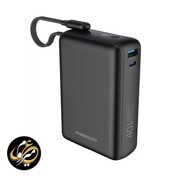 پاوربانک 20000 میلی آمپر پاورولوجی مدل Powerology PPBAM22