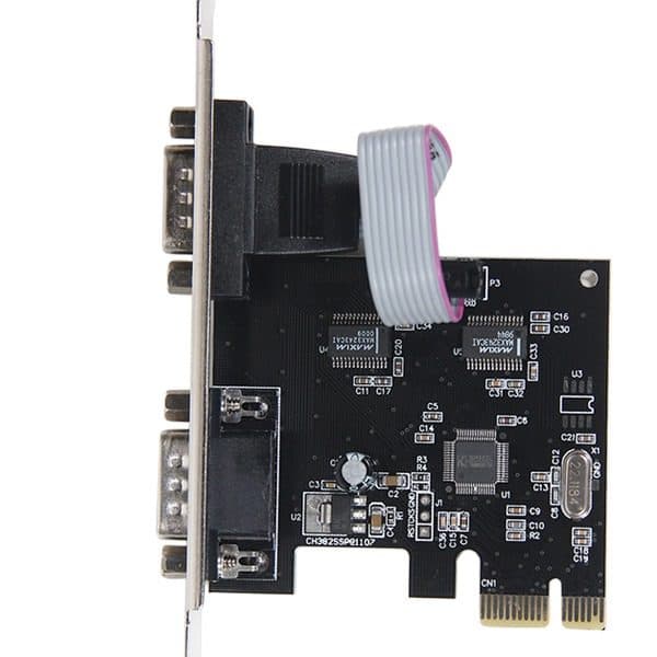 کارت اینترنال سریال RS232 دو پورت Mini Tech مدل WCH Chip کد 6533 — تصویر ۴