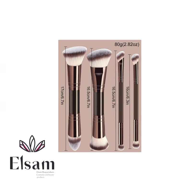 ست براش صورت دوطرفه DOUBLE HEAD FACE MAKEUP BRUSH — تصویر ۷