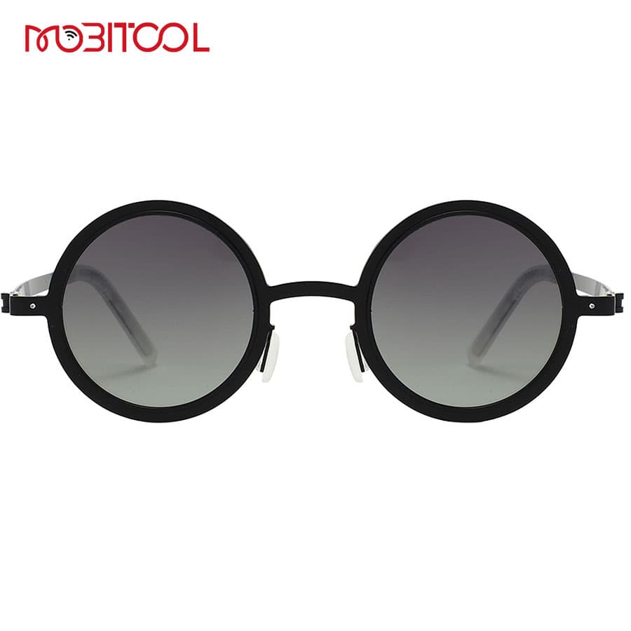 عینک آفتابی پرودو با قابلیت تنظیم نور Porodo Geneva Round Frame Sunglasses PDLFST5200 — تصویر ۳