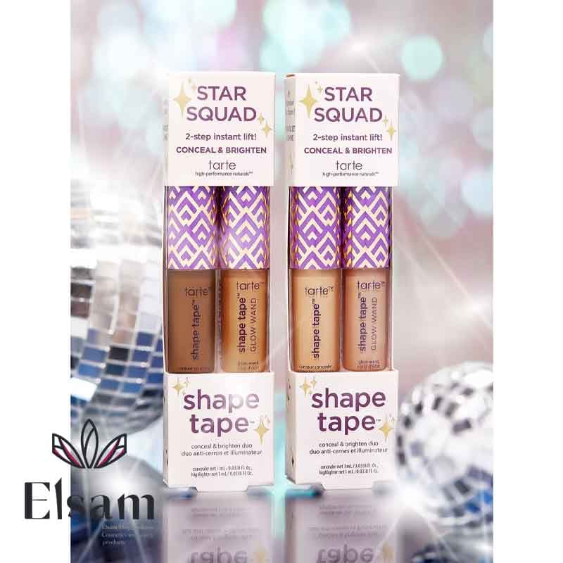 پک دو عددی کانسیلر تارت Tarte Shape Tape Star Squad Duo Concealer — تصویر ۷