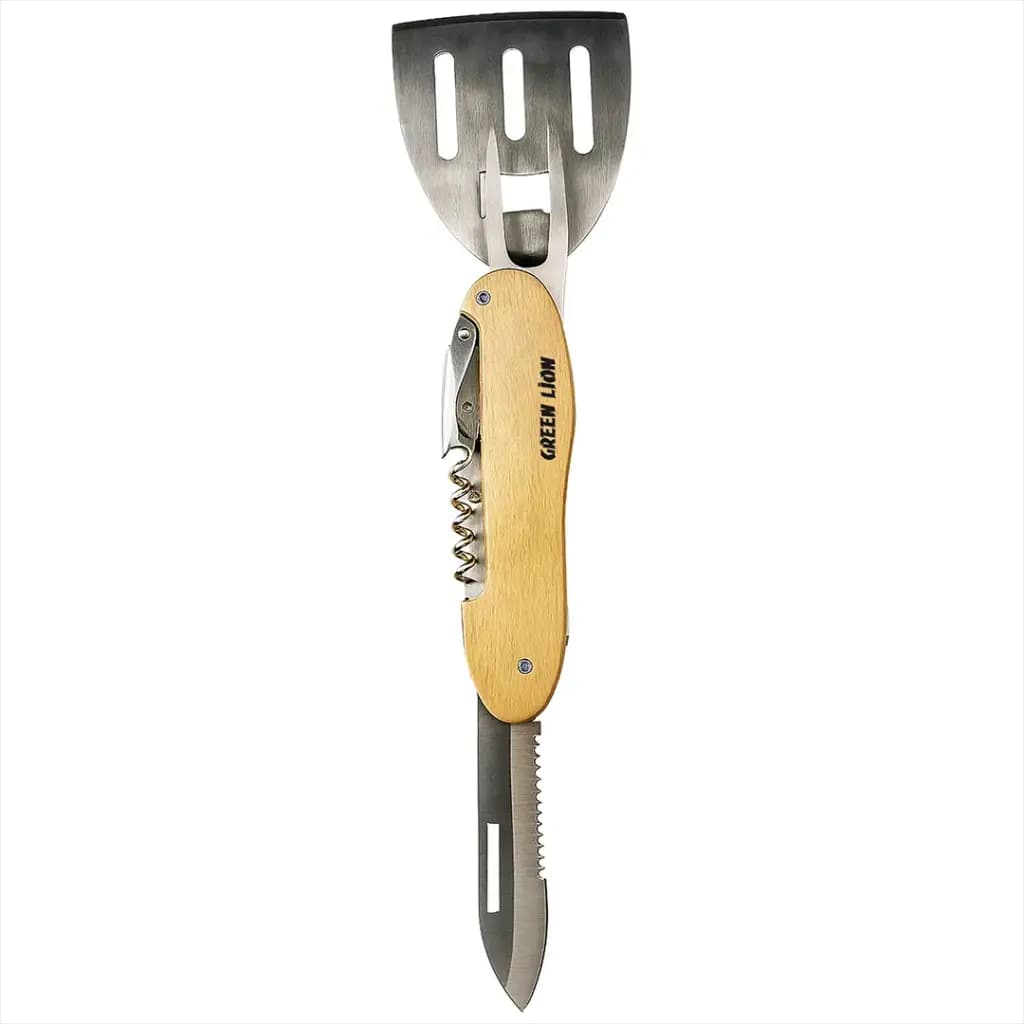 ست ابزار 5 کاره باربیکیو گرین لاین Green Lion Multifunction BBQ Tool Set — تصویر ۱۱