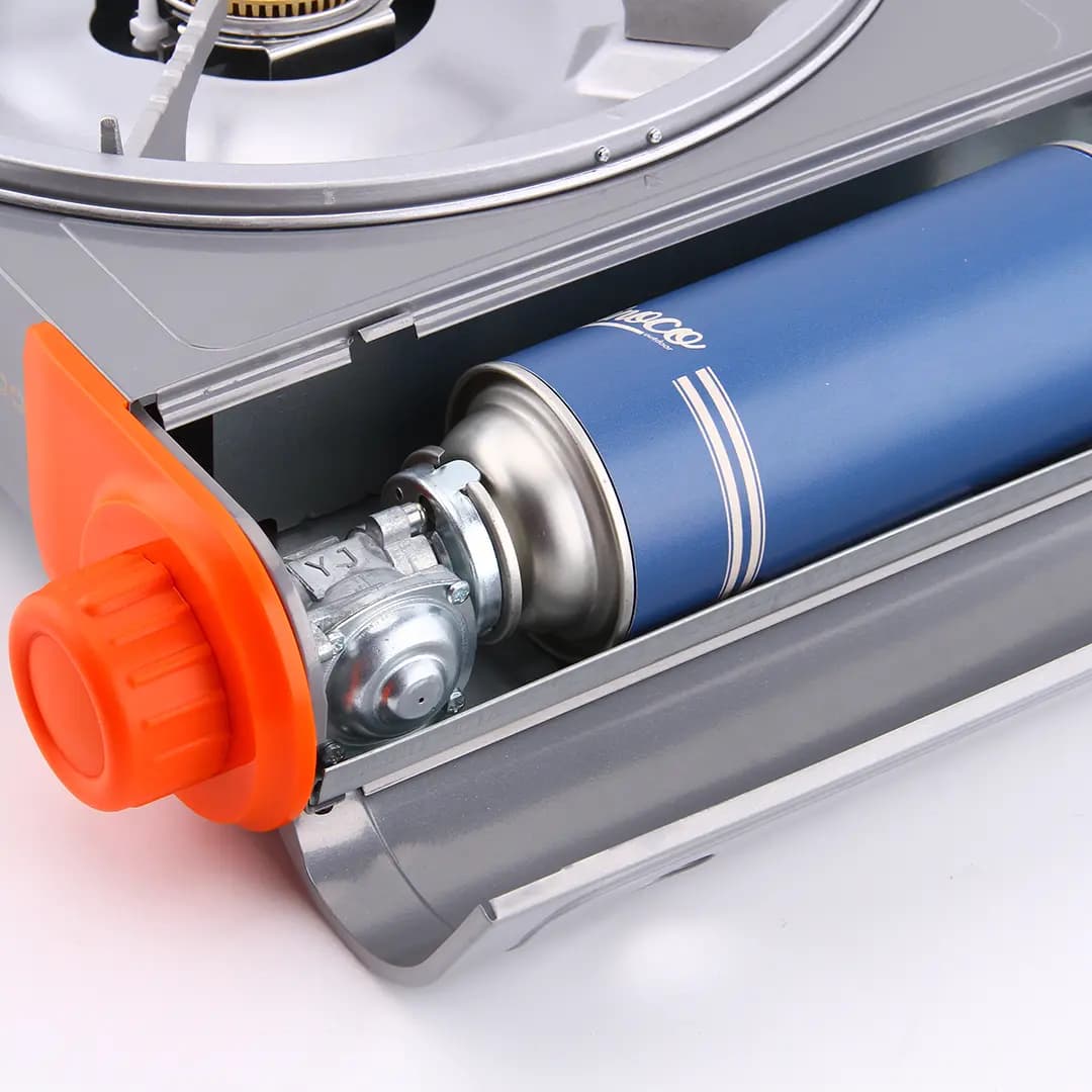 اجاق گاز رومیزی و سفری تک شعله پرودو Porodo Single Burner Tabletop Gas Stove PDLFSTK3000 — تصویر ۱۱