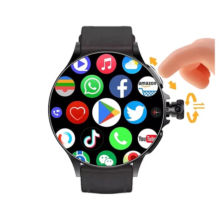 ساعت هوشمند سیم کارت خور GT200 4G اندرویدی رجیستر شده — تصویر ۵