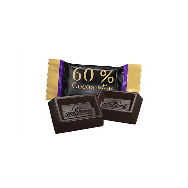 شکلات تلخ ۶۰ درصد پارمیدا 220g — تصویر ۳