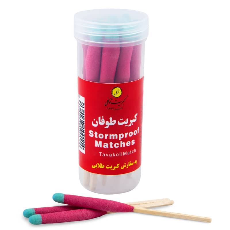 کبریت طوفان برند 001