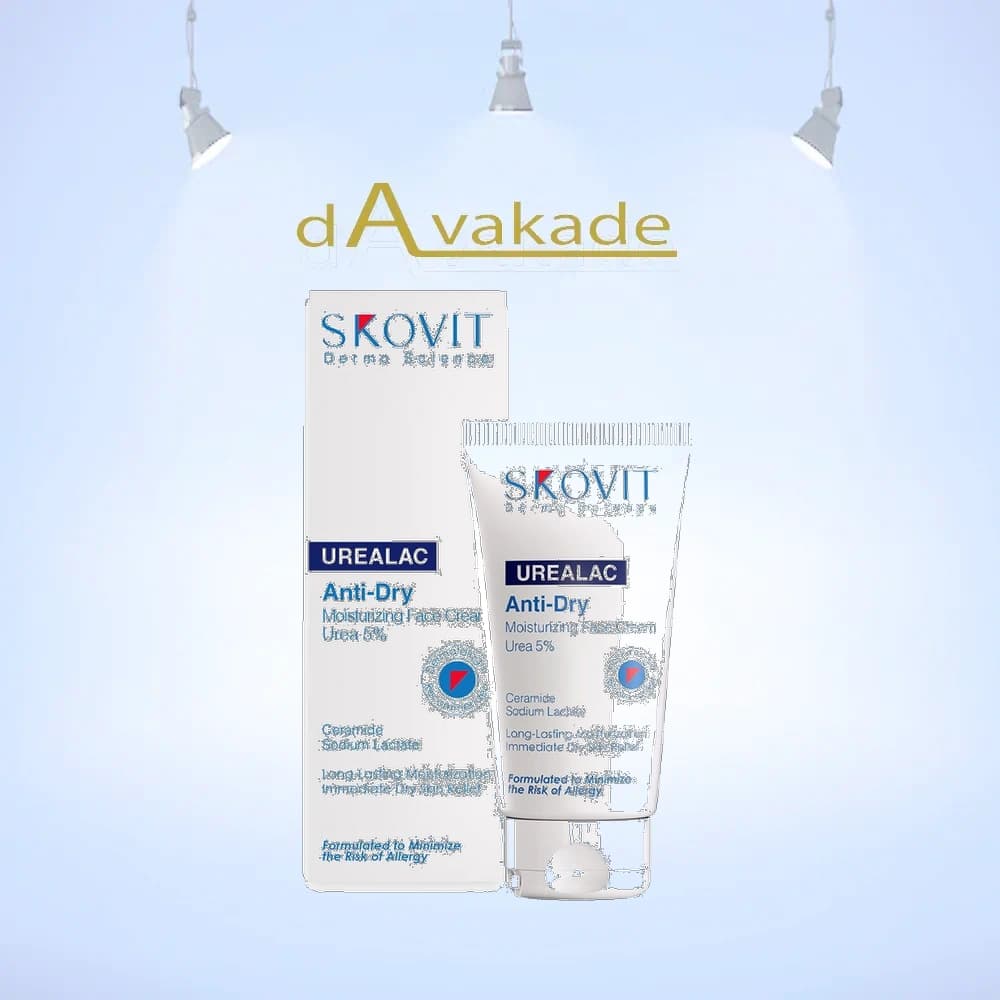 SKOVIT کرم مرطوب کننده صورت حاوی 5% اوره