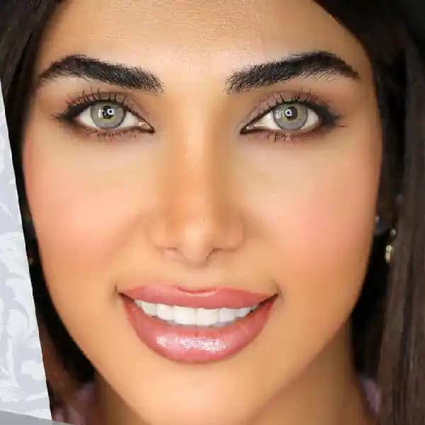 لنز رنگی چشم اکسیژن آی شماره 311 مدل classic gray