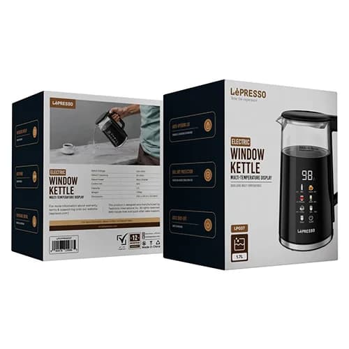کتری برقی لپرسو مدل Electric Window Kettle ظرفیت 1.7 لیتر — تصویر ۴