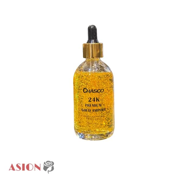 سرم طلا 24 عیار چاسو Chasco حجم 100 میل — تصویر ۳