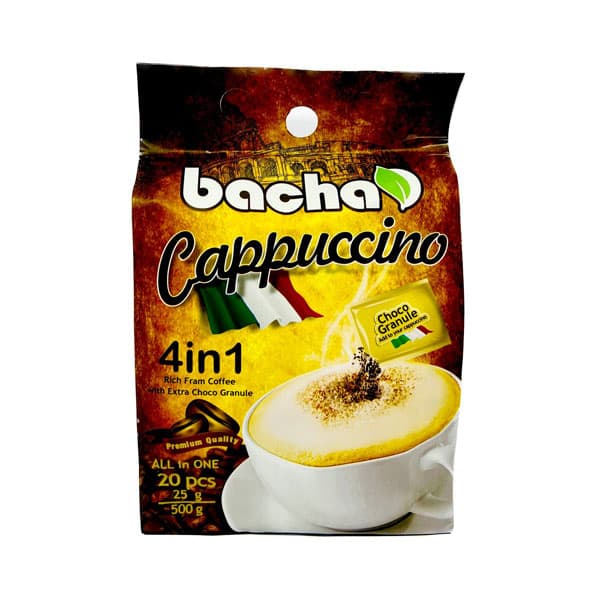 باچاد کاپوچینو 1*4 500 گرم