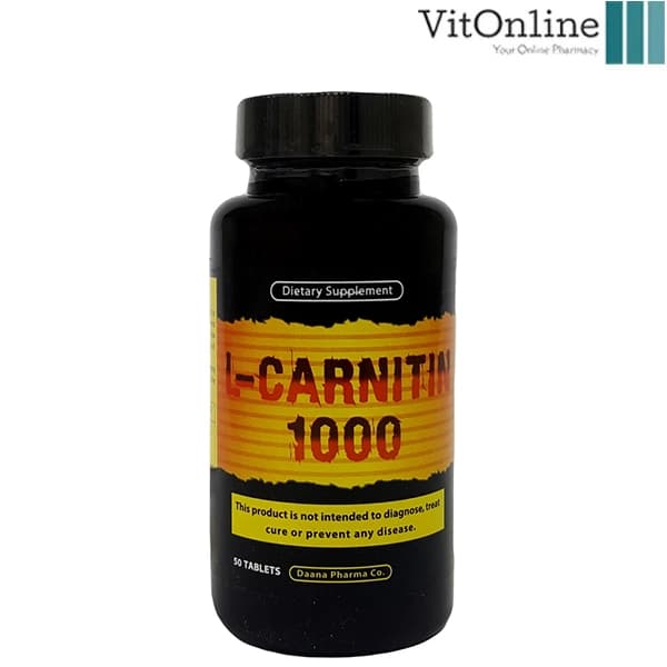 قرص ال کارنیتین 1000 میلی گرم دانا 50 عدد