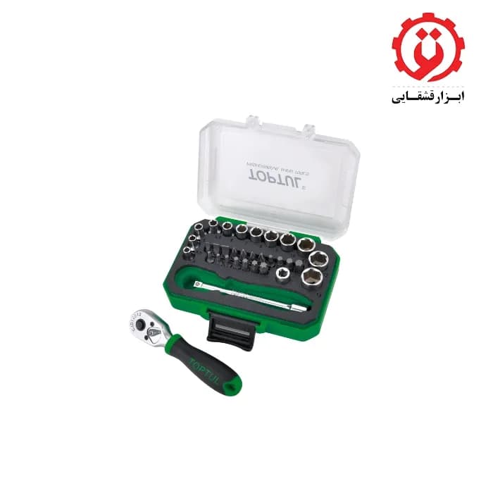 جعبه بکس تاپ تول 33 پارچه 1/4 اینچ مدل GABW3301 — تصویر ۶